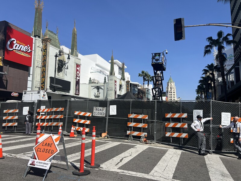 Lễ trao giải Oscar triển khai mức độ an ninh cao nhất trong nhiều năm trở lại đây, với 2000 nhân viên an ninh bảo vệ sự an toàn cho Hollywood （Ảnh: CNA)