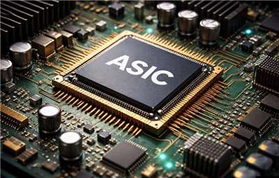 ASIC là viết tắt của Application-Specific Integrated Circuit (Mạch tích hợp chuyên dụng), là một loại chip được thiết kế riêng theo yêu cầu. (Hình minh họa/Được tạo bởi AI)