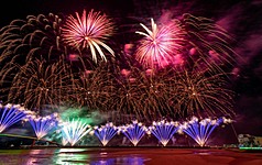 “Lễ hội Pháo hoa Quốc tế trên biển Bành Hồ 2026” sẽ bắt đầu từ ngày 4/5 và kết thúc vào ngày 25/8. (Ảnh: Công ty du lịch EverFun/ CNA)