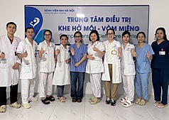 Trung tâm điều trị Khe hở môi - Vòm miệng đầu tiên tại miền Bắc Việt Nam và thứ hai trên toàn Việt Nam đã được khánh thành tại Bệnh viện Nhi Hà Nội vào tháng 3 vừa qua. (Ảnh: CNA)