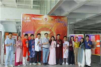 Trong khuôn khổ Tuần lễ Văn hóa Việt Nam 2026 với chủ đề “Hào khí Đông Sơn”, VSA-NCKU đã tổ chức triển lãm chuyên đề “Trống đồng Đông Sơn”. (Ảnh: VSA-NCKU)