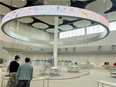 Bảo tàng xanh Đài Trung (Taichung Green Museumbrary) . Nguồn ảnh CNA