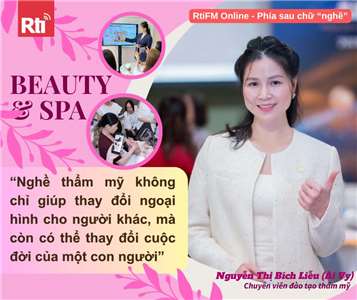 Chị Nguyễn Thị Bích Liễu (Ái Vy) - Chủ tiệm spa kiêm Chuyên viên đào tạo thẩm mỹ. (Ảnh: Nhân vật cung cấp)