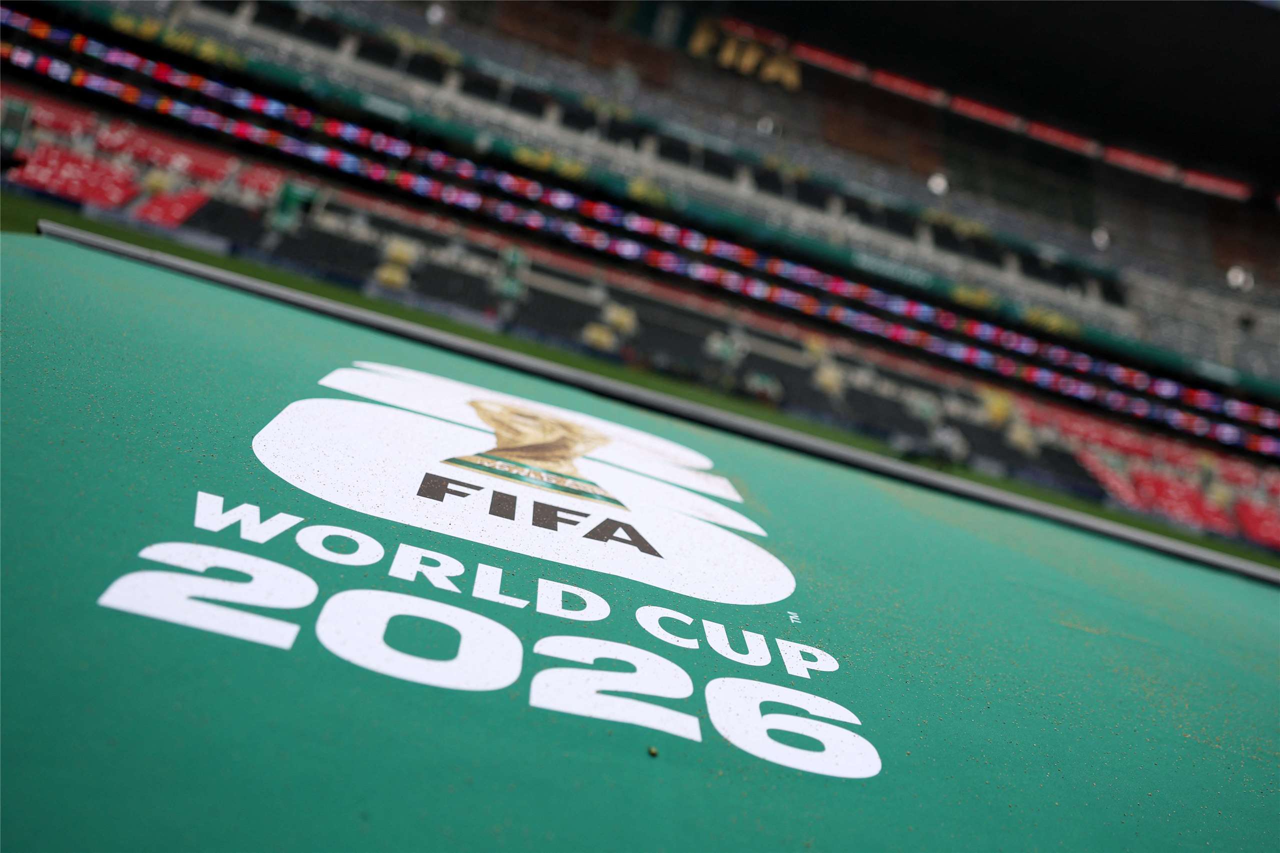 2026年世界盃足球賽(FIFA World Cup 2026)主辦國墨西哥的比賽場館墨西哥市體育場。(AFP)