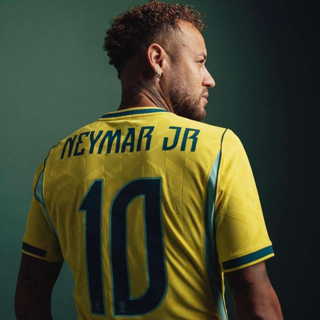 Neymar, tiền đạo ngôi sao của đội tuyển quốc gia Brazil. (ảnh từ FB@Neymar Jr.﻿)