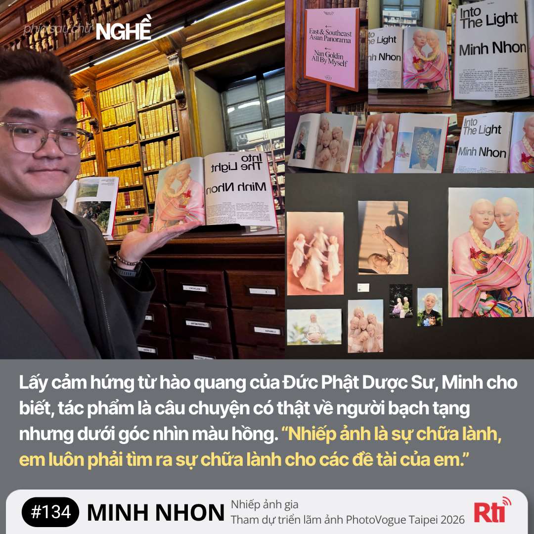 Khách mời phỏng vấn: nhiếp ảnh gia Minh Nhon (ảnh: nhân vật cung cấp)