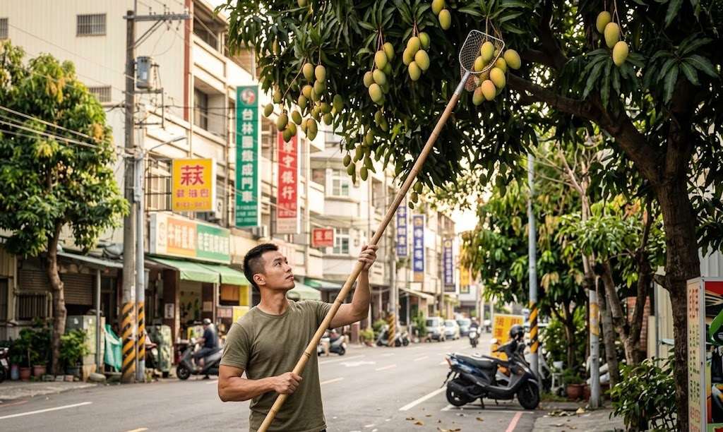 Đừng tùy hiện hái quả hay rau dại ven đường, coi chừng bị dính líu vào những rắc rối có liên quan đến pháp luật (Ảnh: AI)