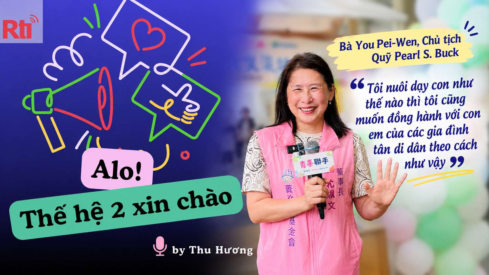 Bà You Pei-Wen, Chủ tịch Quỹ Pearl S. Buck Đài Loan