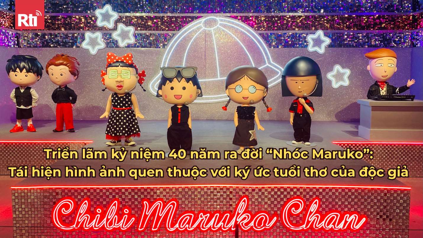 Triển lãm kỷ niệm 40 năm bộ truyện tranh “Nhóc Maruko”: Tái hiện hình ảnh quen thuộc với ký ức tuổi thơ của nhiều độc giả (ảnh: TT)
