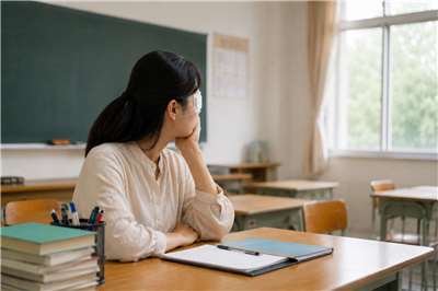 Một nữ giáo viên hợp đồng tại một trường THCS ở Đài Trung bị học sinh tấn công vào mắt phải, gây ra chấn thương nghiêm trọng. (Ảnh minh họa: AI)