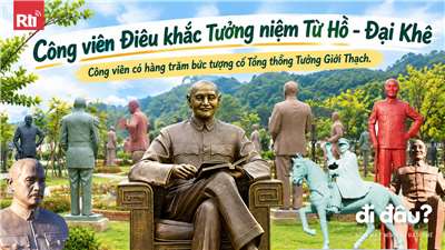 Công viên Điêu khắc Tưởng niệm Từ Hồ tại Đại Khê, Đào Viên. (Ảnh: flickr/ AI)