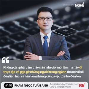 Khách mời phỏng vấn: anh Phạm Ngọc Tuấn Anh (ảnh nhân vật cung cấp)