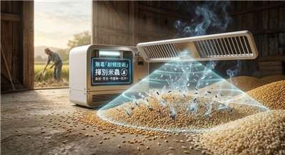 Công nghệ tần số vô tuyến có thể giúp gia nhiệt đồng đều và tiêu diệt cả mọt gạo lẫn trứng mọt mà không làm ảnh hưởng đến chất lượng và độ an toàn của gạo (Ảnh: AI)
