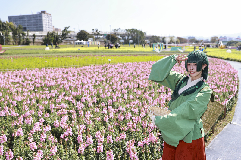 Văn phòng Thủy lợi cho biết, dàn cosplayer có mặt hôm nay rất ấn tượng (ảnh: CNA)