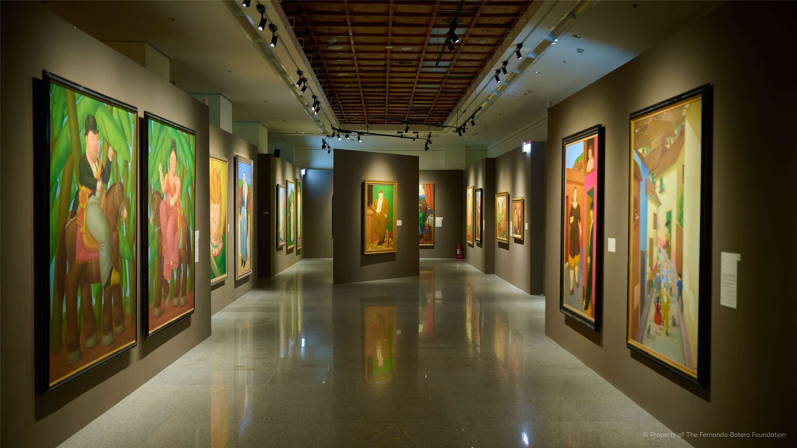 Triển lãm đặc biệt “Phép màu của sự tròn trịa” của danh họa Fernando Botero diễn ra từ ngày 19/6-11/10 tại Nhà Tưởng niệm Tưởng Giới Thạch. (Ảnh: udnFunLife cung cấp)