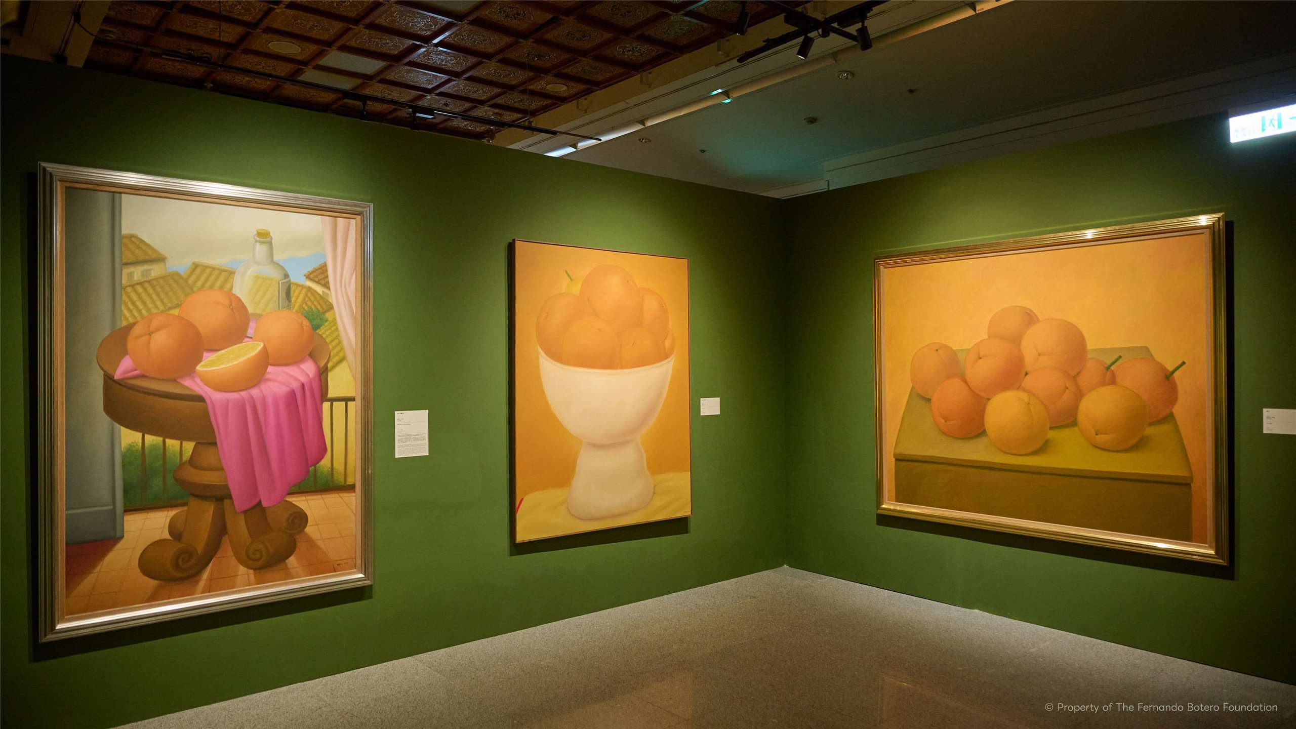 Triển lãm đặc biệt “Phép màu của sự tròn trịa” của danh họa Fernando Botero diễn ra từ ngày 19/6-11/10 tại Nhà Tưởng niệm Tưởng Giới Thạch. (Ảnh: udnFunLife cung cấp)